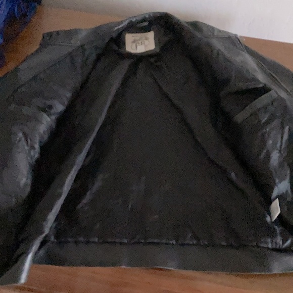 Men’s Vintage “Recycled” Leather Jacket - Picture 5 of 6